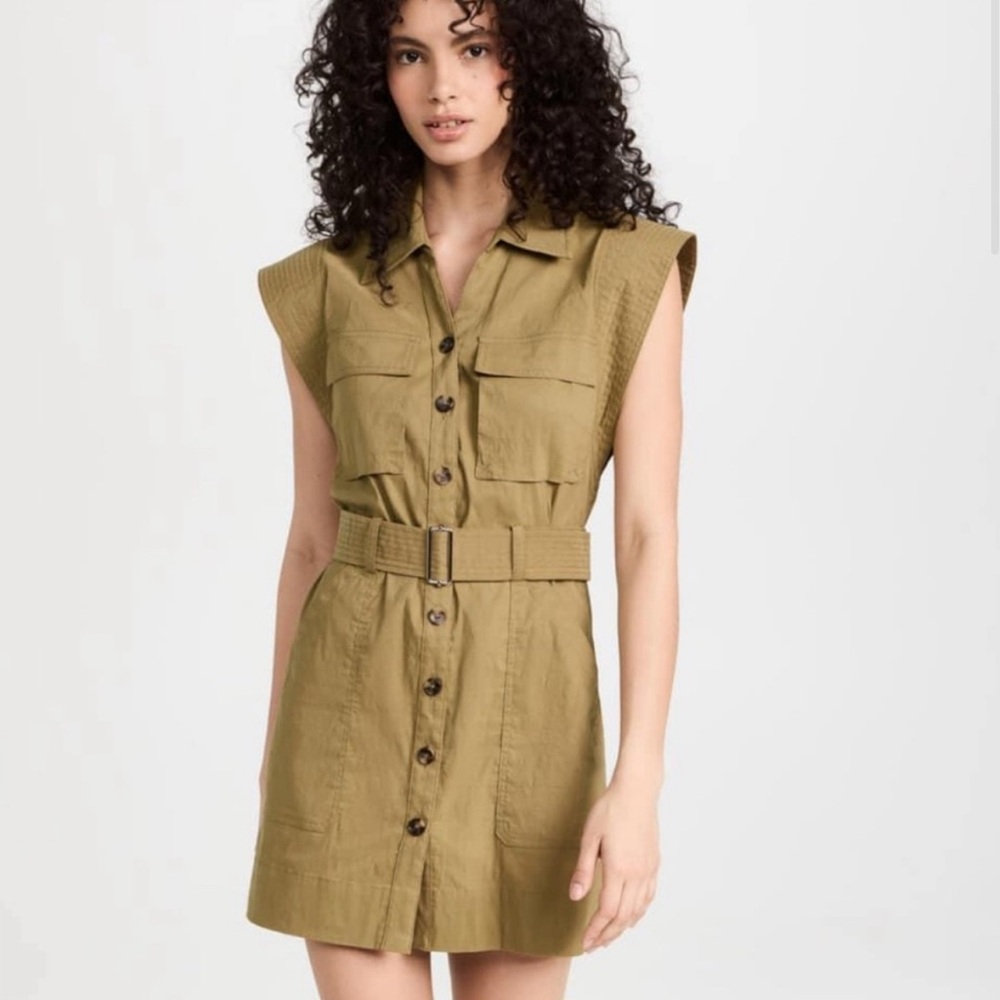 A.L.C. Ava Belted Mini Dress